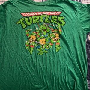Nickelodeon Green Turtle Logo Tee